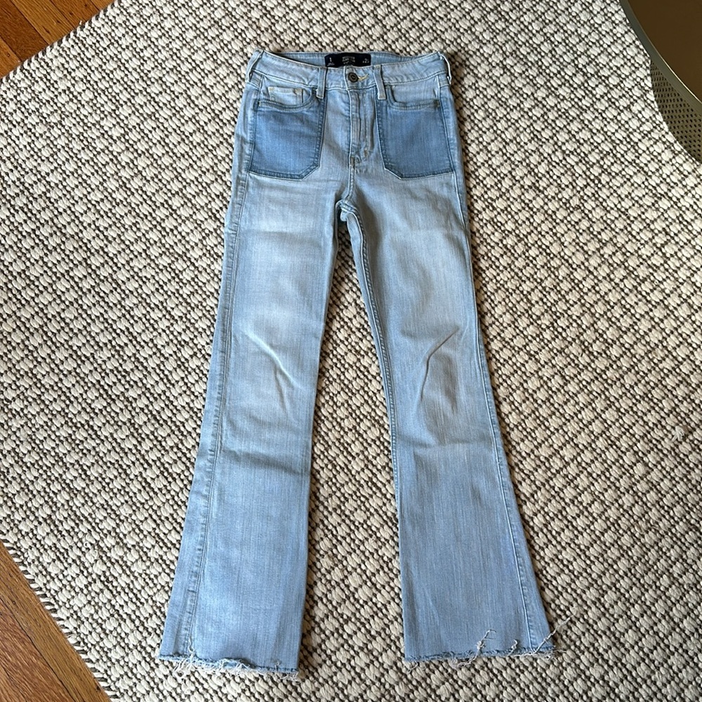Hollister Blue Flare Denim